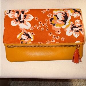 Brand New Reversible Rachel Pally fold‎ over clutch